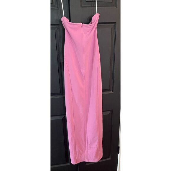 Lulu’s Infamous Icon Light Pink Strapless Column Maxi Dress - Picture 3 of 5
